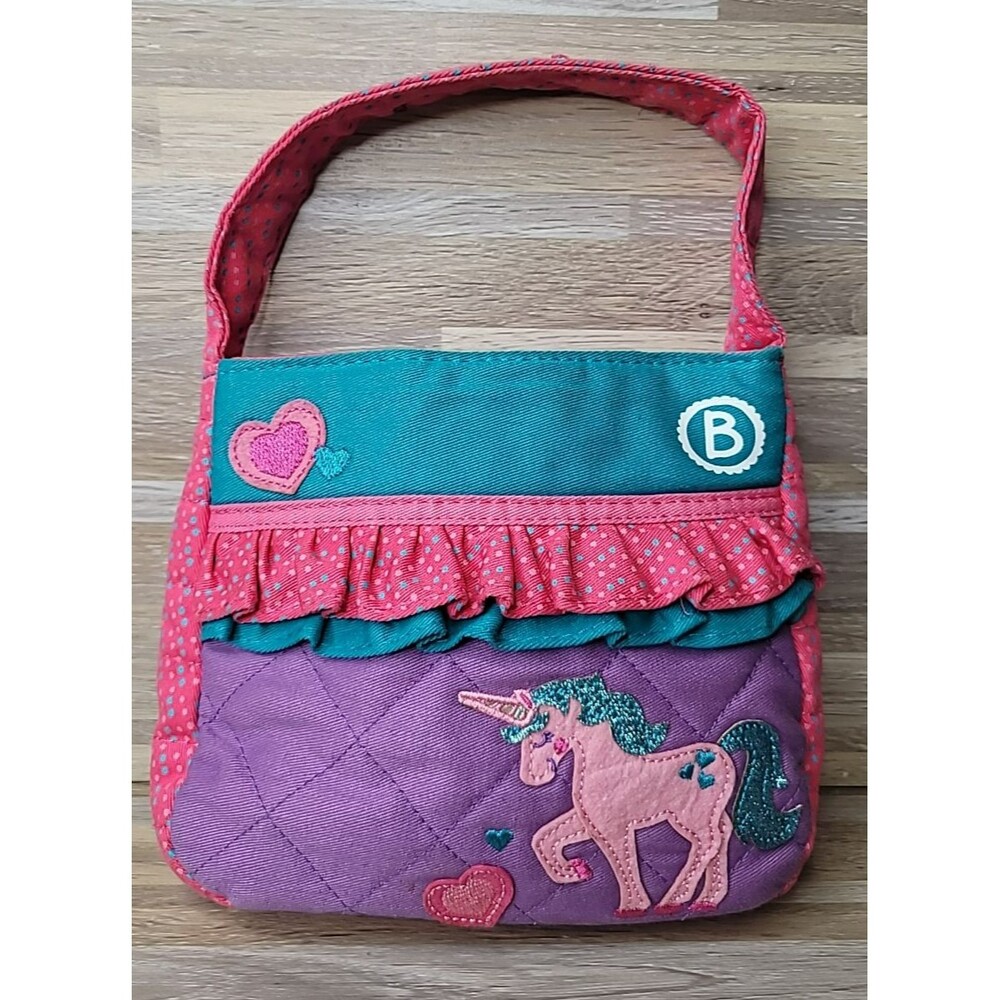 Stephen Joseph Quilted Unicorn Purse for Girls Pink‎ Purple - Cute!